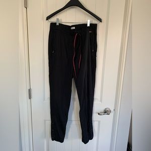 Jogger style scrub pants